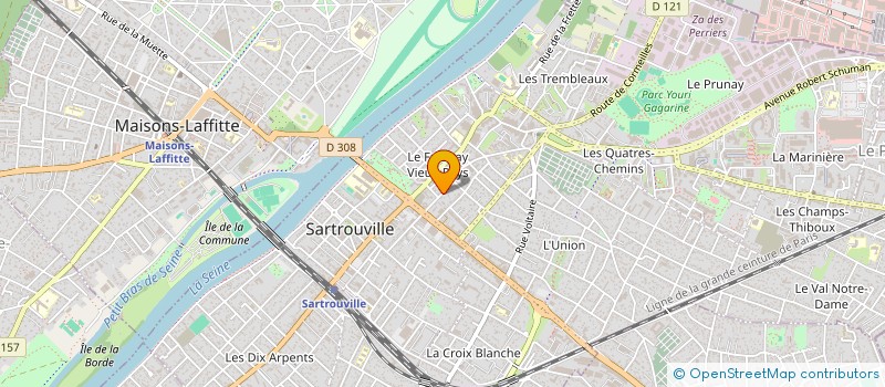 localisation de l'entreprise MIRAMA CONSEIL à SARTROUVILLE