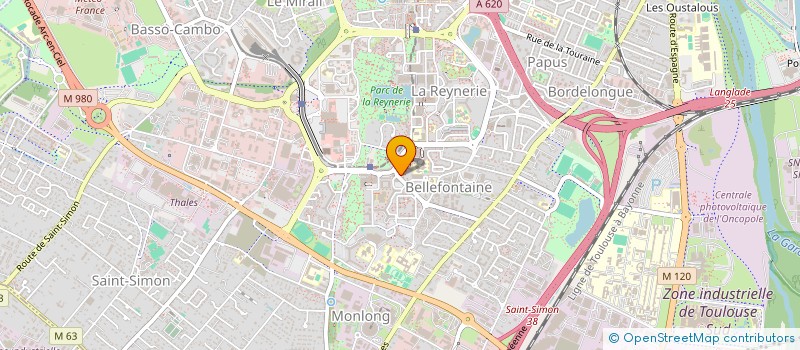 localisation de l'entreprise MIRAMANE CONSTRUCTIONS à TOULOUSE