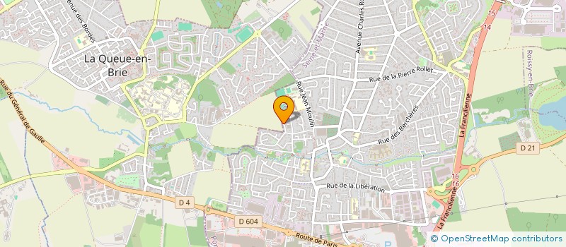 localisation de l'entreprise MIRAMAR à PONTAULT-COMBAULT