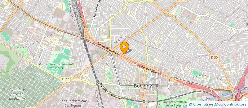 localisation de l'entreprise MIRAMAR  BOBIGNY