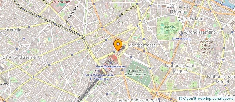 localisation de l'entreprise MIRAMAR à PARIS
