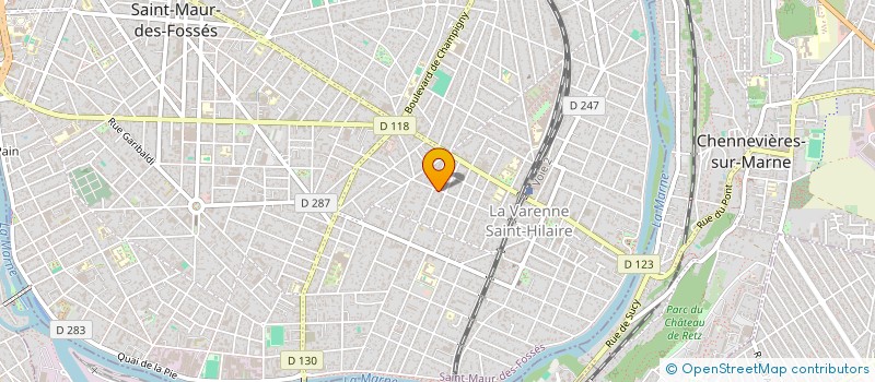 localisation de l'entreprise MIRAMAR à SAINT-MAUR-DES-FOSSES