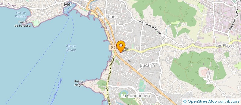 localisation de l'entreprise MIRAMAR A à SIX-FOURS-LES-PLAGES