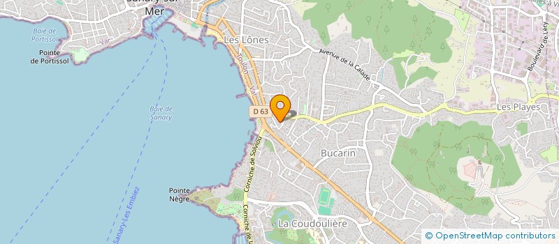 localisation de l'entreprise MIRAMAR BAT C D E à SIX-FOURS-LES-PLAGES