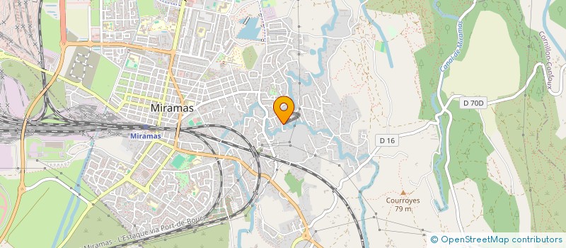 localisation de l'entreprise MIRAMAS BTP à MIRAMAS