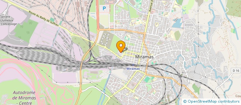 localisation de l'entreprise MIRAMAS FROID CHAUFFAGE à MIRAMAS