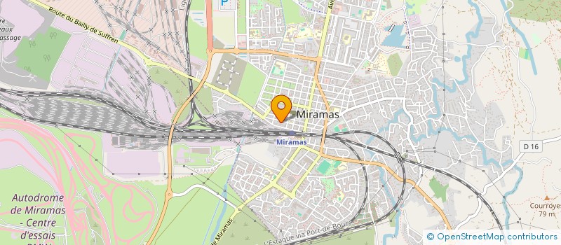 localisation de l'entreprise MIRAMAS TERRASSEMENT à MIRAMAS