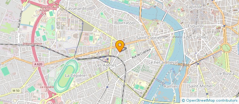 localisation de l'entreprise MIRAMI à TOULOUSE