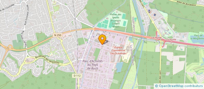 localisation de l'entreprise MIRAMMO à LA TESTE-DE-BUCH