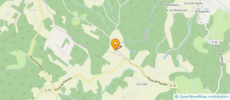 localisation de l'entreprise MIRAMON  VAISSAC