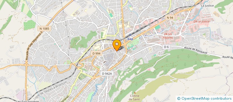 localisation de l'entreprise MIRAMOND SPORTS LOISIRS à GAP