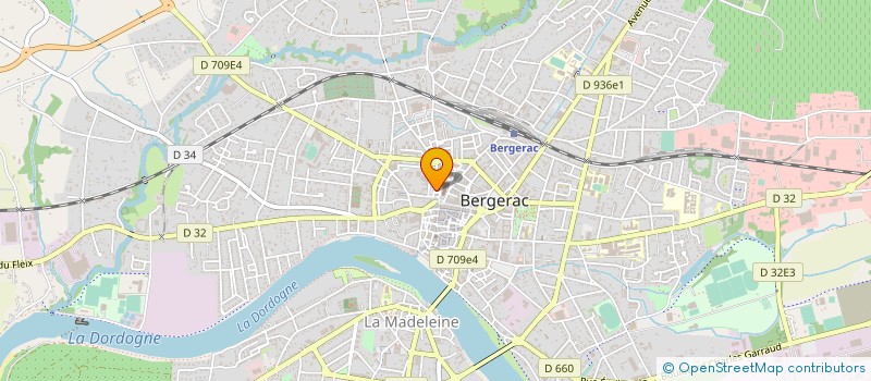 localisation de l'entreprise MIRAMONT AUDITION à BERGERAC