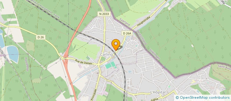 localisation de l'entreprise MIRAN  CARLING