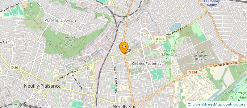 localisation de l'entreprise MIRAN à NEUILLY-SUR-MARNE