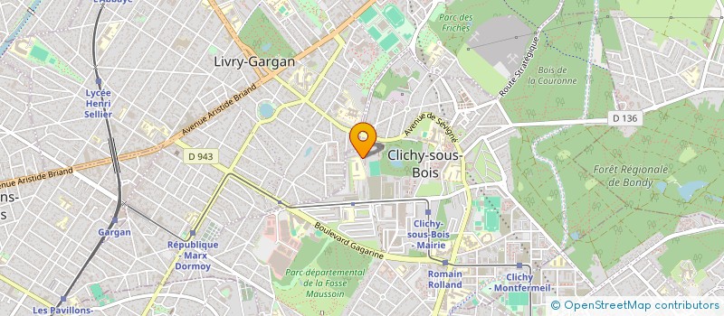 localisation de l'entreprise MIRAN à CLICHY-SOUS-BOIS