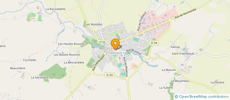 localisation de l'entreprise MIRAN  LASSAY-LES-CHATEAUX