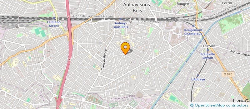 localisation de l'entreprise MIRANA à AULNAY-SOUS-BOIS
