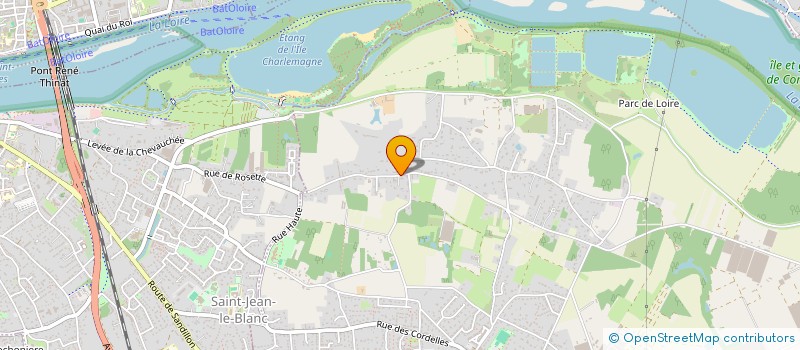 localisation de l'entreprise MIRANAUD à SAINT-DENIS-EN-VAL
