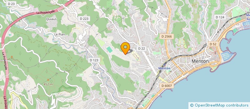 localisation de l'entreprise MIRANDA BAT  MENTON