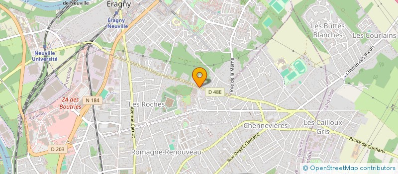 localisation de l'entreprise MIRANDA CONSTRUCTION  ERAGNY