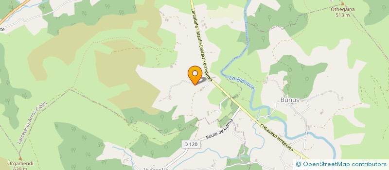 localisation de l'entreprise MIRANDA MICHEL à LARCEVEAU-ARROS-CIBITS