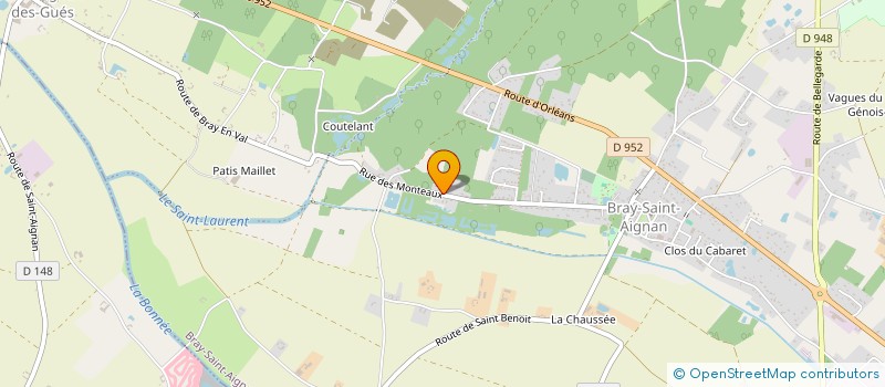 localisation de l'entreprise MIRANDA-OUTREVILLE à BRAY-SAINT-AIGNAN