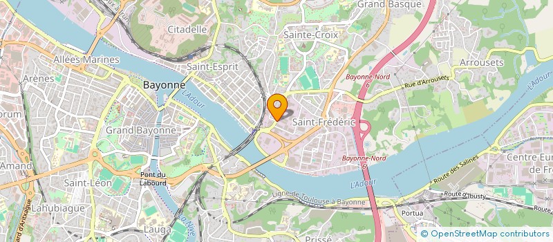 localisation de l'entreprise MIRANDE à BAYONNE