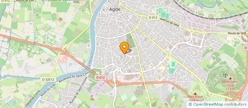 localisation de l'entreprise MIRANDE ET FILS à AGDE