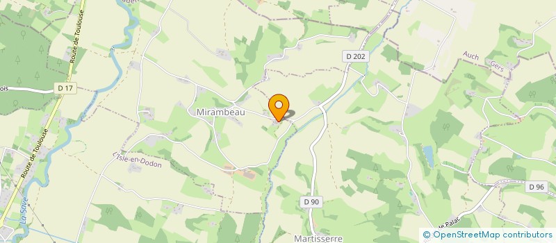 localisation de l'entreprise MIRANDIE  MOLAS