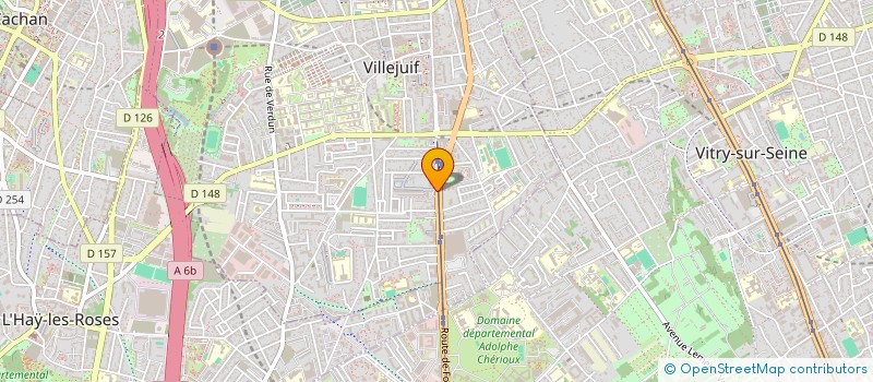localisation de l'entreprise MIRANTSOA à VILLEJUIF