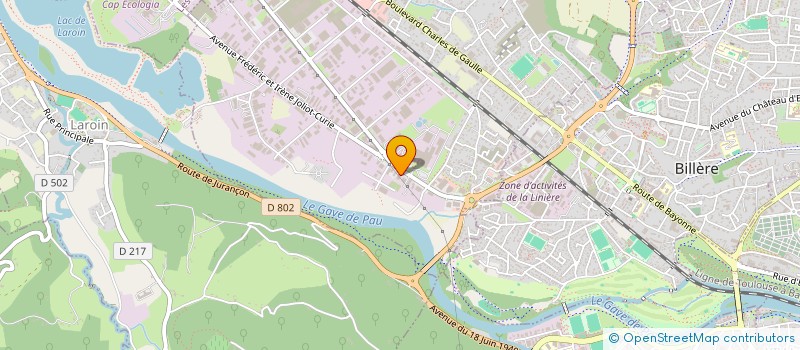 localisation de l'entreprise MIRAPYRENEES à LONS