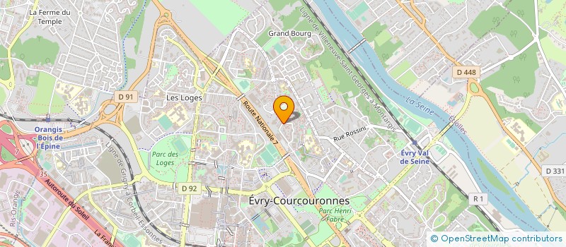 localisation de l'entreprise MIRATHERAPIE à EVRY-COURCOURONNES