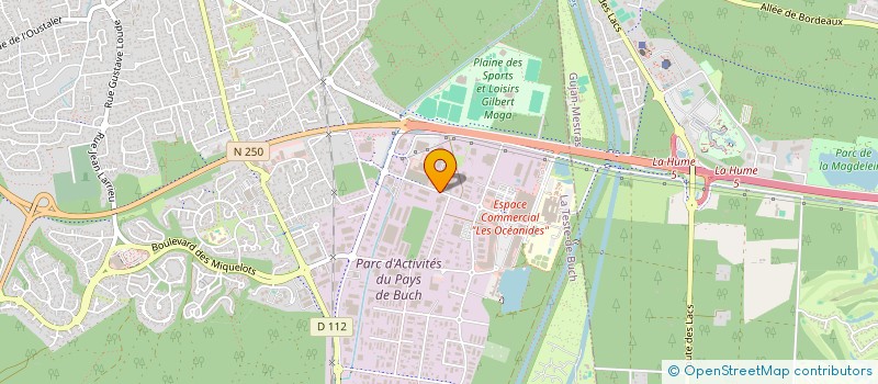 localisation de l'entreprise MIRATUDI à LA TESTE-DE-BUCH