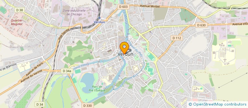 localisation de l'entreprise MIRAUCOURT MEUBLES à VERDUN