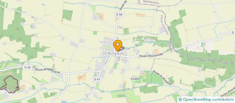 localisation de l'entreprise MIRAUD  LE BURGAUD
