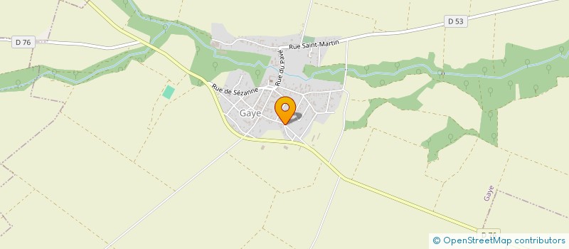 localisation de l'entreprise MIRAULT-PREVOSTAT  GAYE