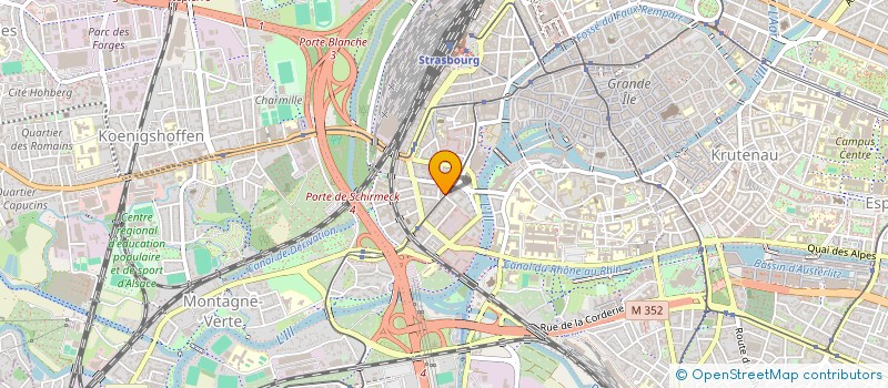 localisation de l'entreprise MIRAUTO  STRASBOURG