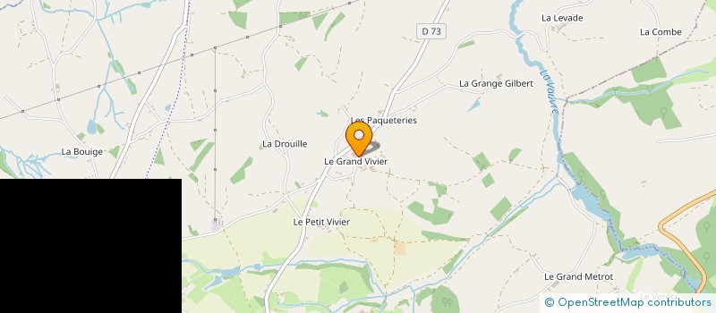 localisation de l'entreprise MIRAUX à AIGURANDE