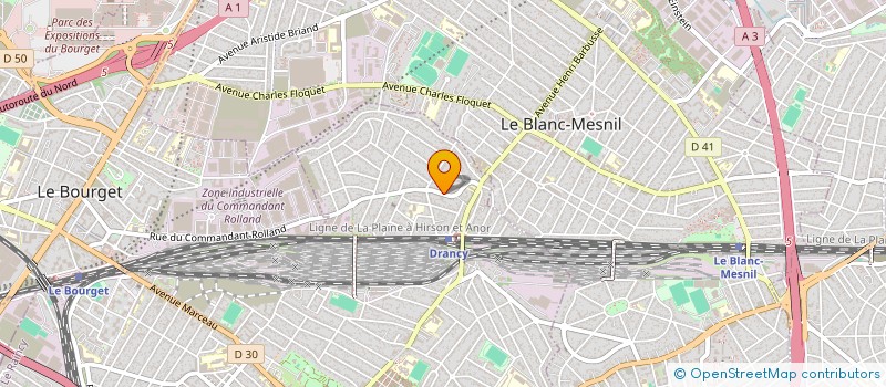 localisation de l'entreprise MIRAYAN à DRANCY