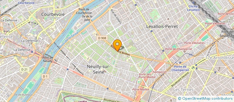 localisation de l'entreprise MIRAYE à NEUILLY-SUR-SEINE