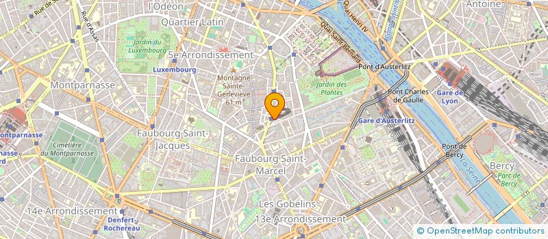 localisation de l'entreprise MIRBEL à PARIS