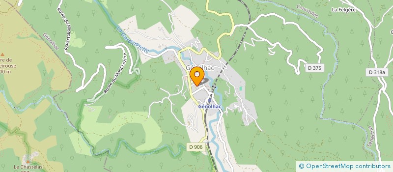 localisation de l'entreprise MIRCATERIC  GENOLHAC