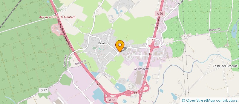 localisation de l'entreprise MIRDEN  BRESSOLS