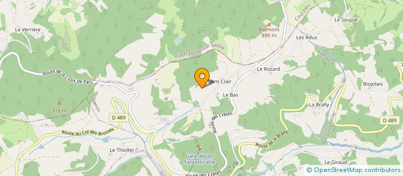 localisation de l'entreprise MIRE  YZERON