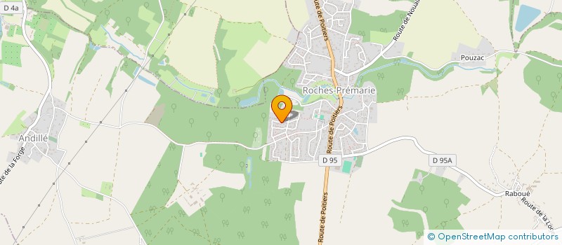 localisation de l'entreprise MIREAR  ROCHES-PREMARIE-ANDILLE