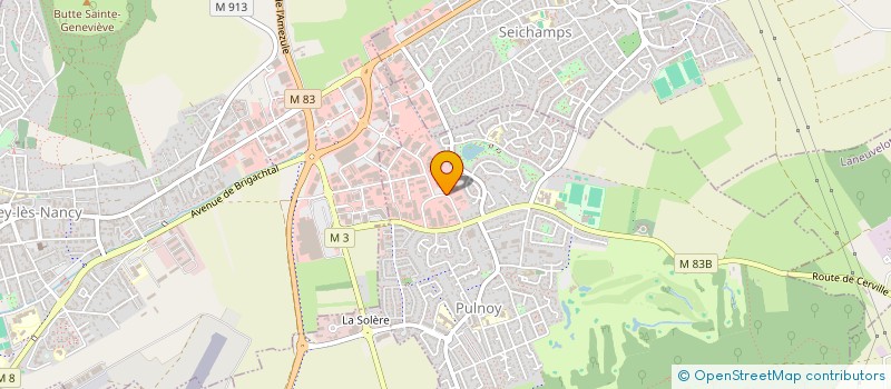 localisation de l'entreprise MIRECOURT ENERGIES  PULNOY