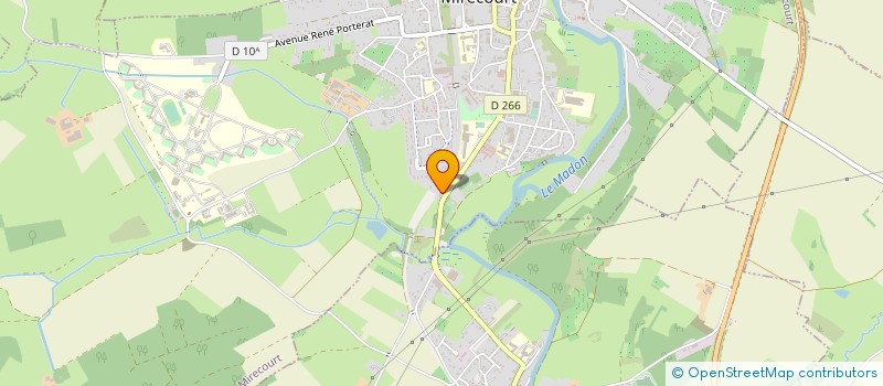 localisation de l'entreprise MIRECOURT MOTOCULTURE  MIRECOURT