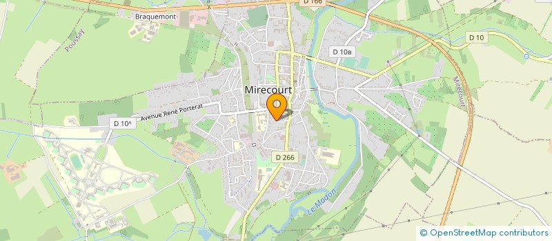 localisation de l'entreprise MIRECOURT PIECES AUTO SERVICES à MIRECOURT