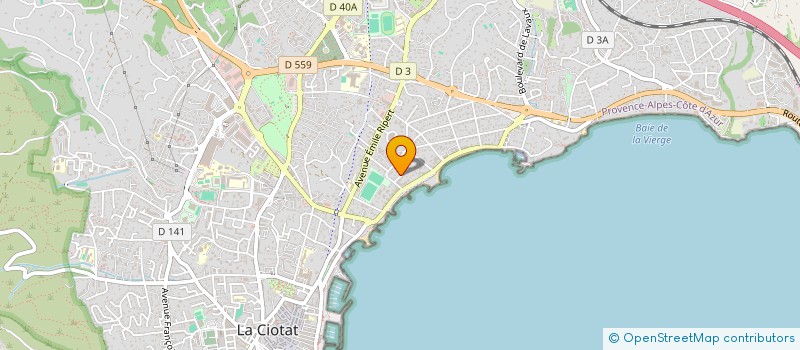 localisation de l'entreprise MIREFLOTS  LA CIOTAT