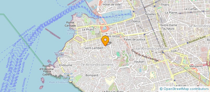 localisation de l'entreprise MIREILLE 102 à MARSEILLE